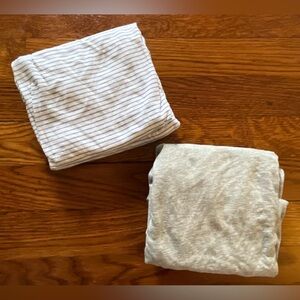 NWT Carters 100% Cotton Oeko-Tex Certified Changing Pad Covers Set of 2 Baby Boy